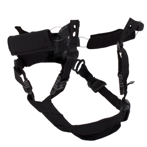 HCS Ausrüstungs GmbH Helmet-Harness Pad BOA-Chinstrap Black