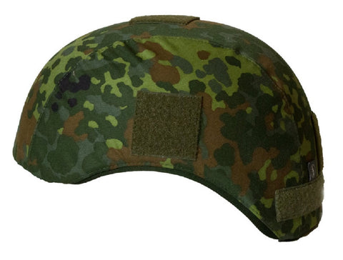 HCS Ausrüstungs GmbH Helmet-Cover Special Forces Combat Helmet Flecktarn