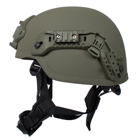 Zebra Armour ACH Combat Helmet U6 NIJ3A Olive Site