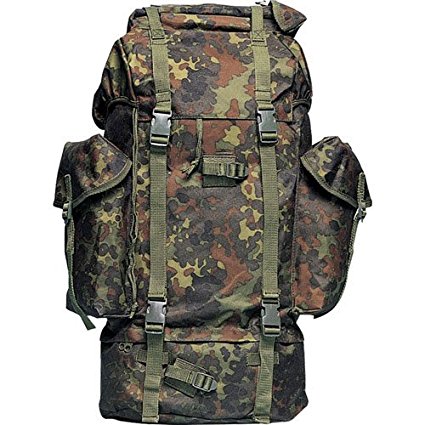 German-BW-Backpack-Flecktarn on Amazon