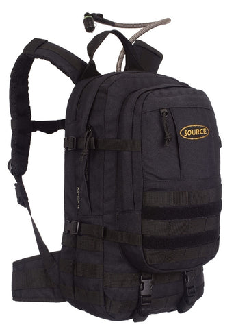 Source Assault Hydration Pack Black