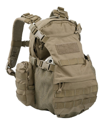 Warrior Assault Systems Helmet Cargo Pack Backpack Coyote Front