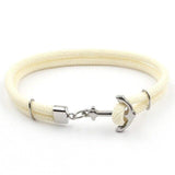 Bracelet Ancre <br>de Mer Espace Marin 8-white 21.5cm 