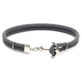 Bracelet Ancre <br>de Mer Espace Marin 7-gray 21.5cm 