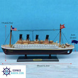 Maquette Bateau Titanic Espace Marin Mini 