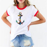 T-Shirt Ancre Femme Liberty Espace Marin 1 R S 