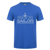 T-Shirt Ancre Homme Sailor Espace Marin 