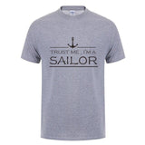 T-Shirt Ancre Homme Sailor Espace Marin Gris 2 XS 