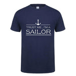 T-Shirt Ancre Homme Sailor Espace Marin Navy 1 XS 