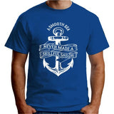 T-Shirt Ancre Homme Smooth Sea Espace Marin Bleu M 