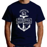 T-Shirt Ancre Homme Smooth Sea Espace Marin Navy XXXL 
