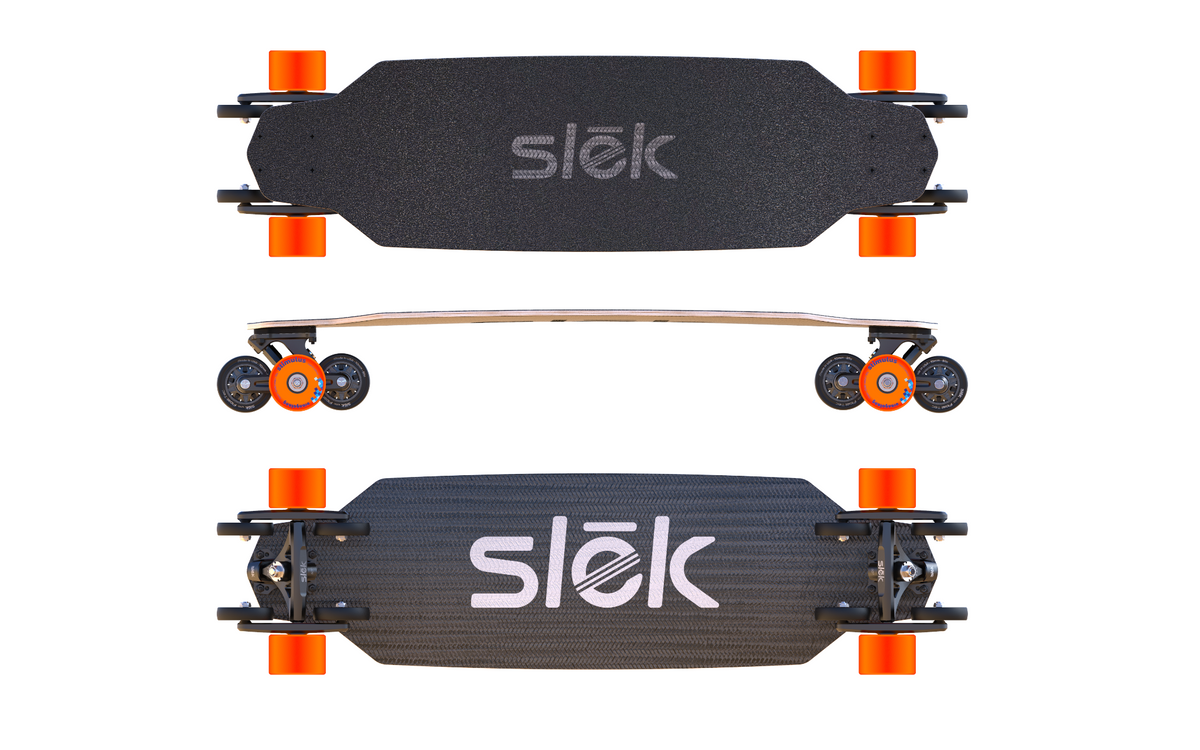 Mellow cutter Of God Longboard with Float-Tec – Slēk Skateboards
