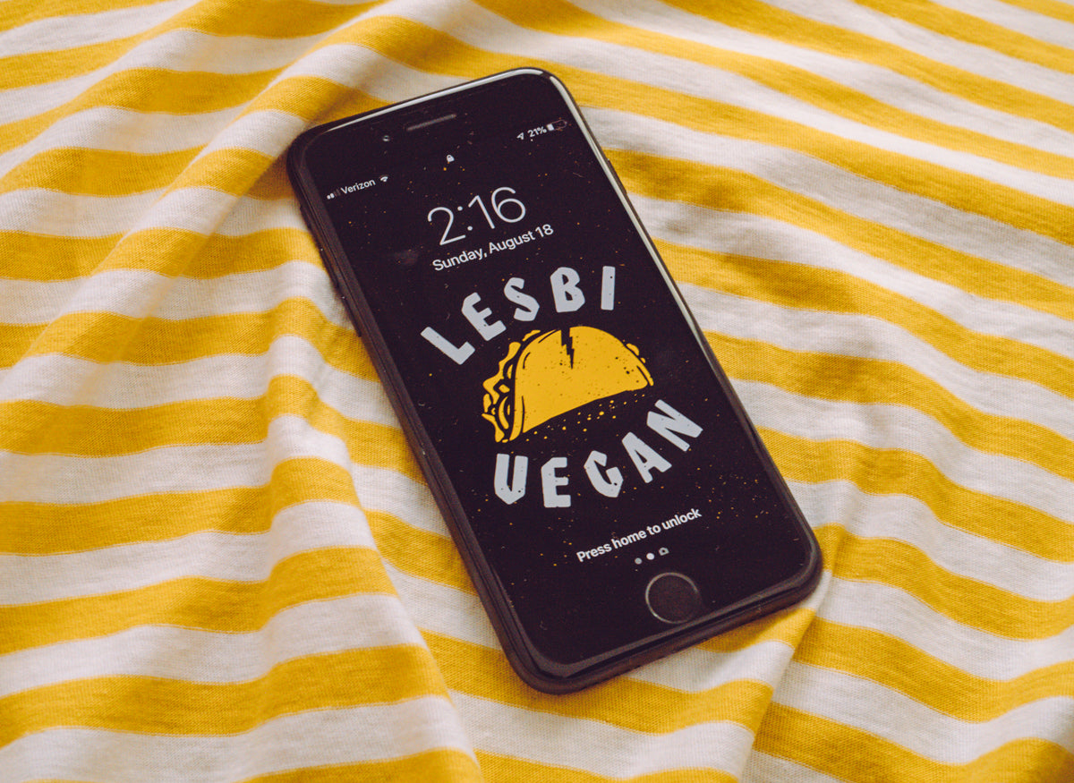 Lesbi Vegan Mobile Background