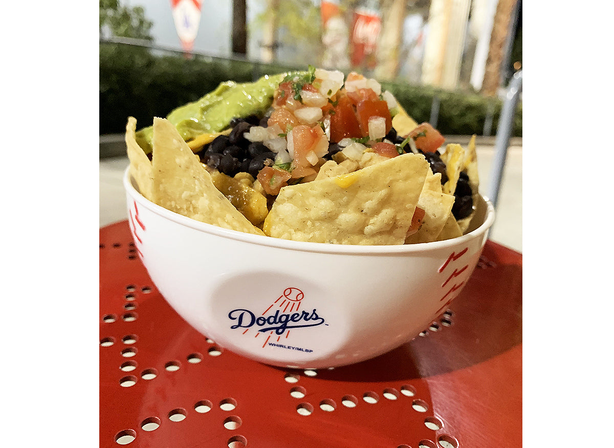 Vegan Tempeh Nacho Bowl at Dodger Stadium