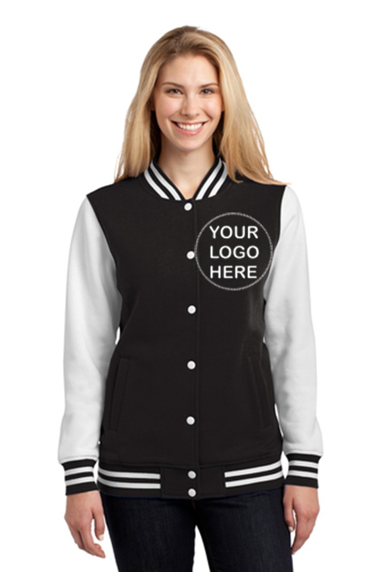 custom fleece letterman jacket