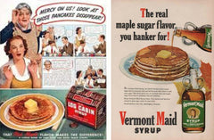 Maple Syrup Advertisement 1950's