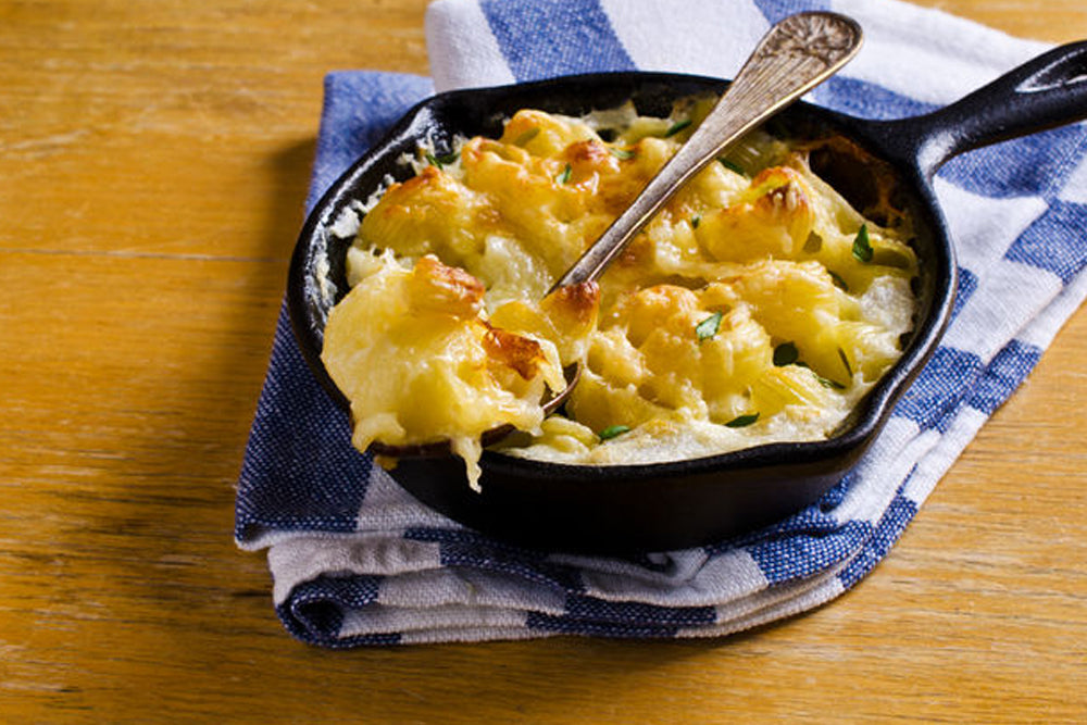 Mac and Cheese White Truffle Oil