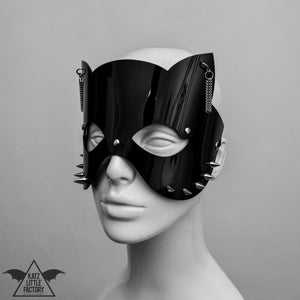 Black PVC Cat Mask