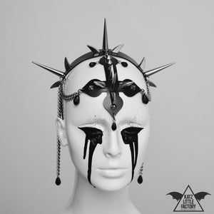 BLESSED Anti X Mass Cross Headpiece