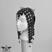 Load image into Gallery viewer, CLEO Armour Headdress Black
