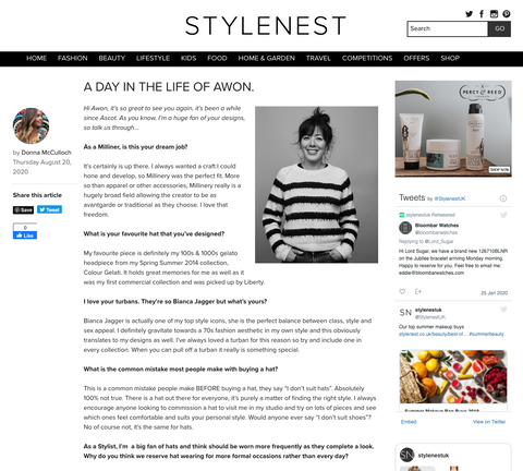 A Day in the Life of Awon / StyleNest
