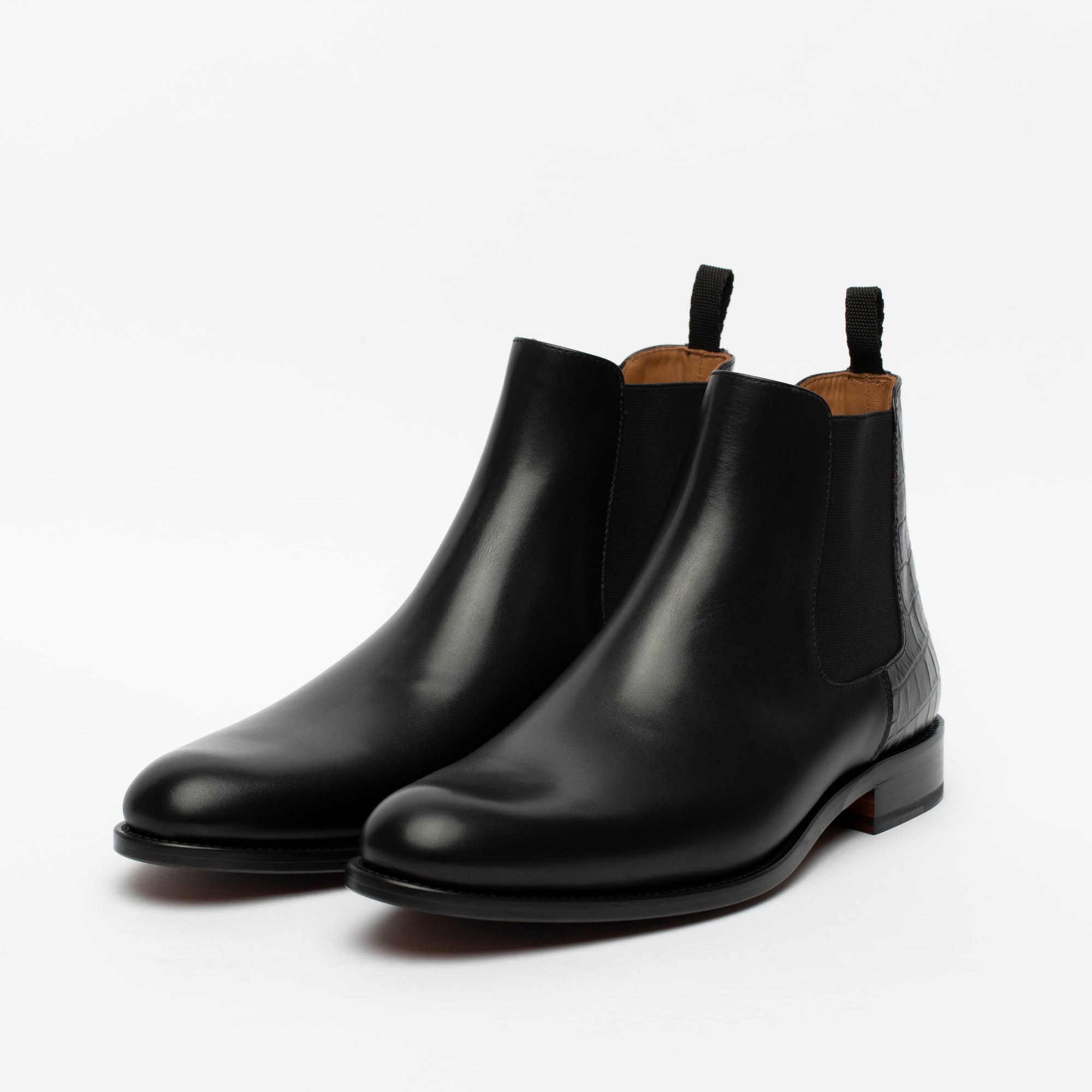 reagere hurtig Slime The Hiro Boot - Men's Black Leather Chelsea Boots | TAFT