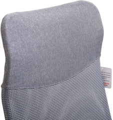 High Back Mesh Fabric Swivel Office Chair Grey