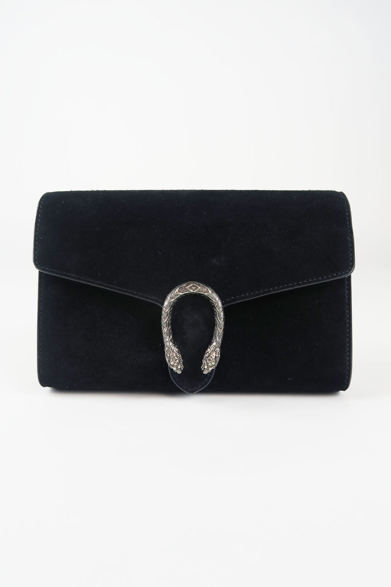 gucci dionysus wallet on chain suede