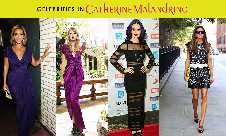 Celebrities in Catherine Malandrino