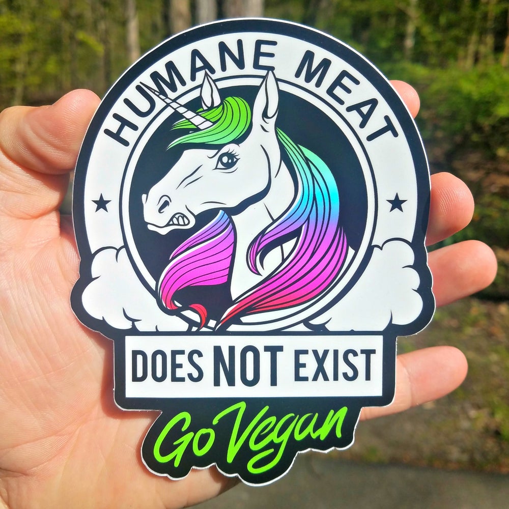 Vegan Unicorn - Sticker – Compassion Co