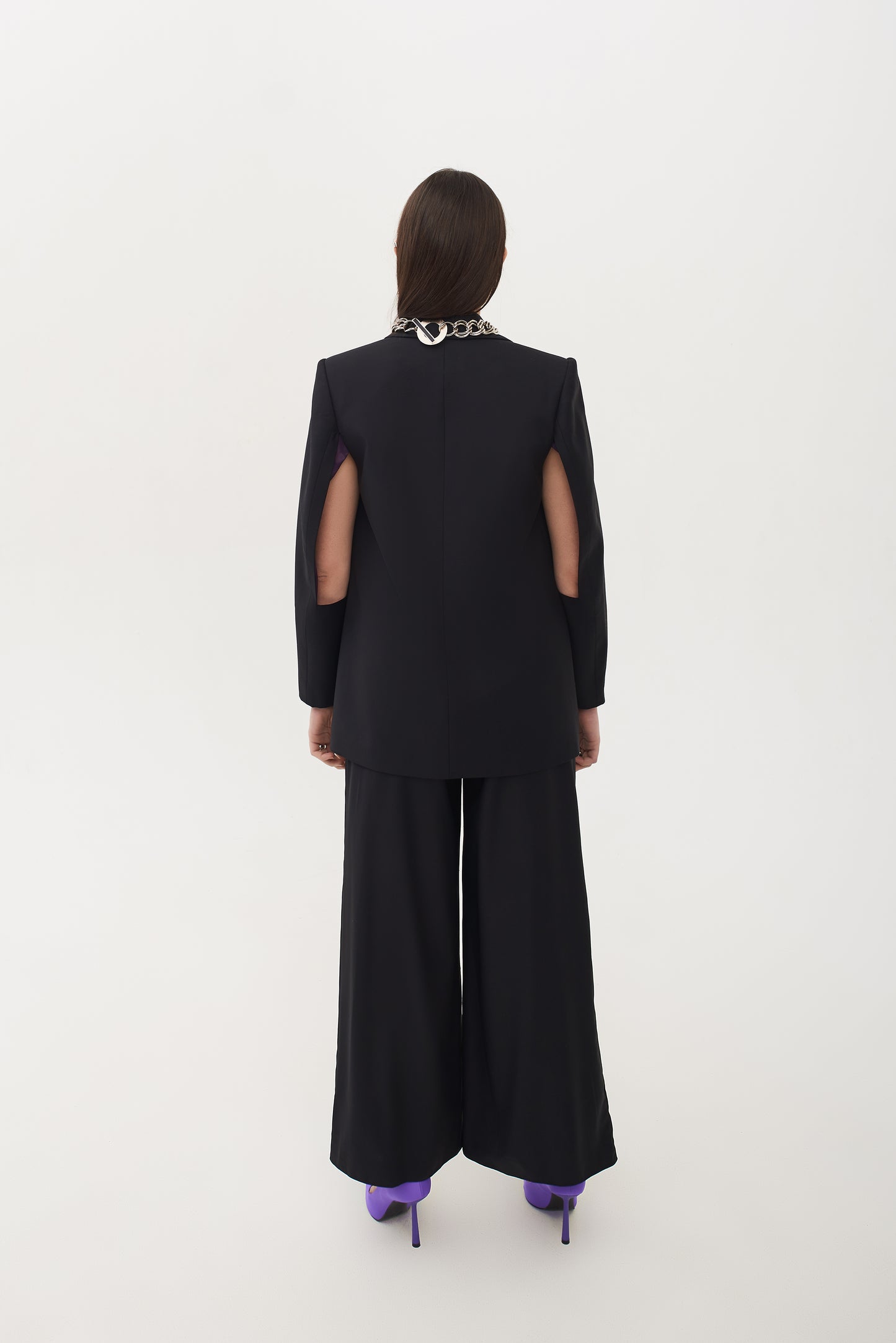 Wide Wool Trousers
