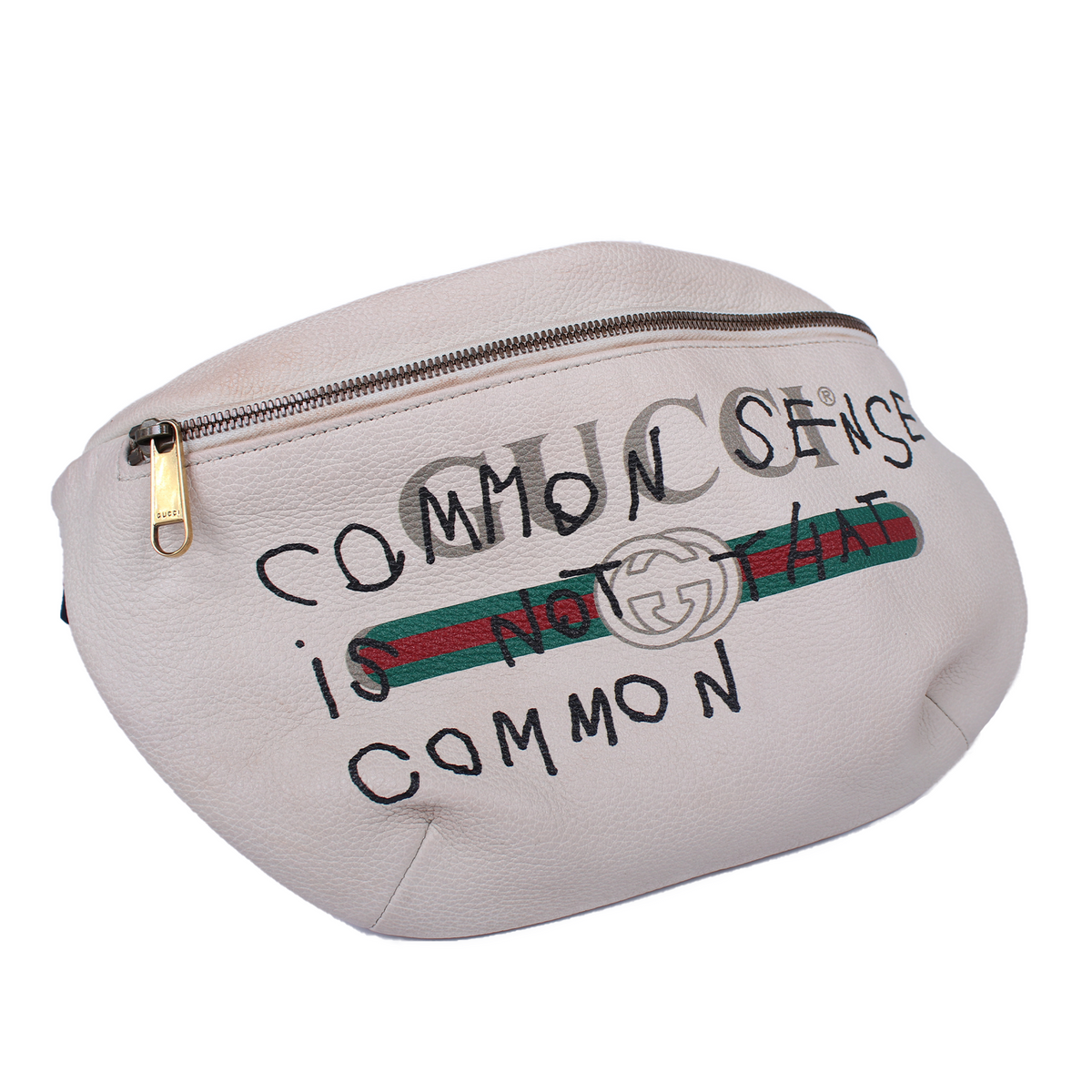 common sense is not that common gucci bag