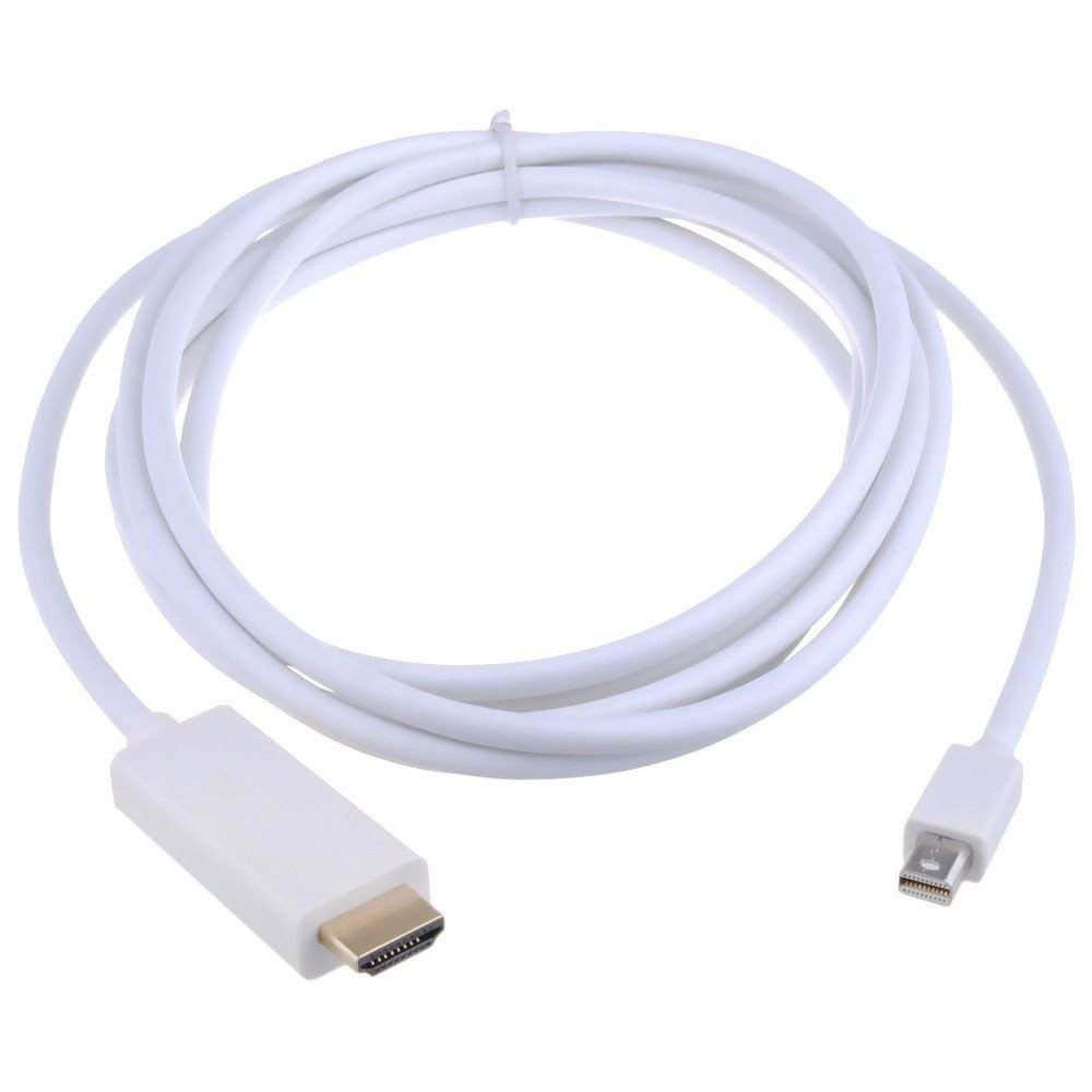 6Ft DisplayPort DP to HDMI Cable For HDTV LED LCD Mac PC 1080p Full HD 