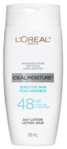 L'OREAL IDEAL MOIST SENS SPF25 118ML - Queensborough Community Pharmacy