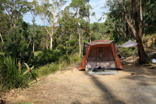 Dog friendly camping Victoria Australia