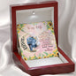 Family Old Couple I Love You To The Moon And Back Pendant
