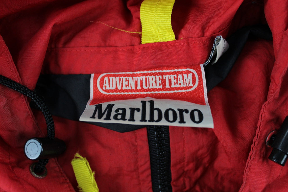 Marlboro Adventure Team Red & Black Zip Up Jacket