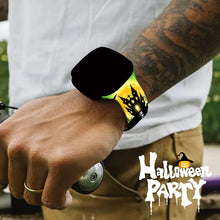 Load image into Gallery viewer, Halloween Printed Silicone Apple Watch Band - 5 Color Options 38mm - 49mm