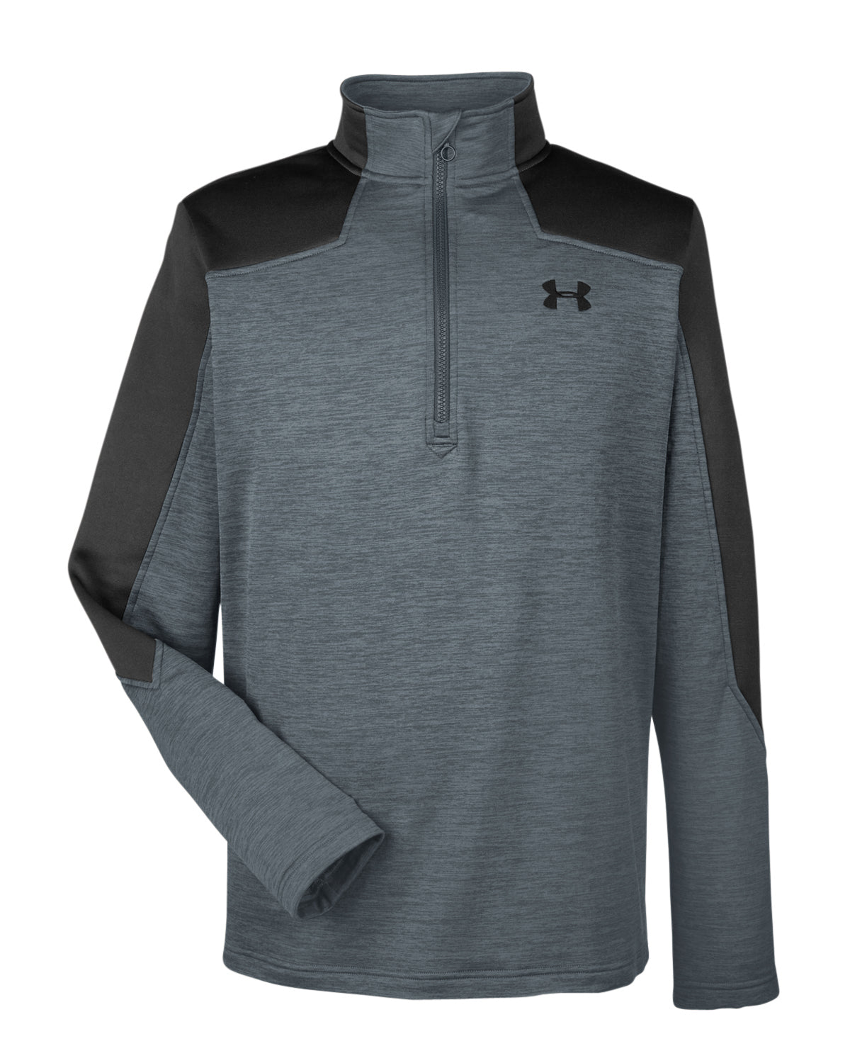 grey under armour quarter zip