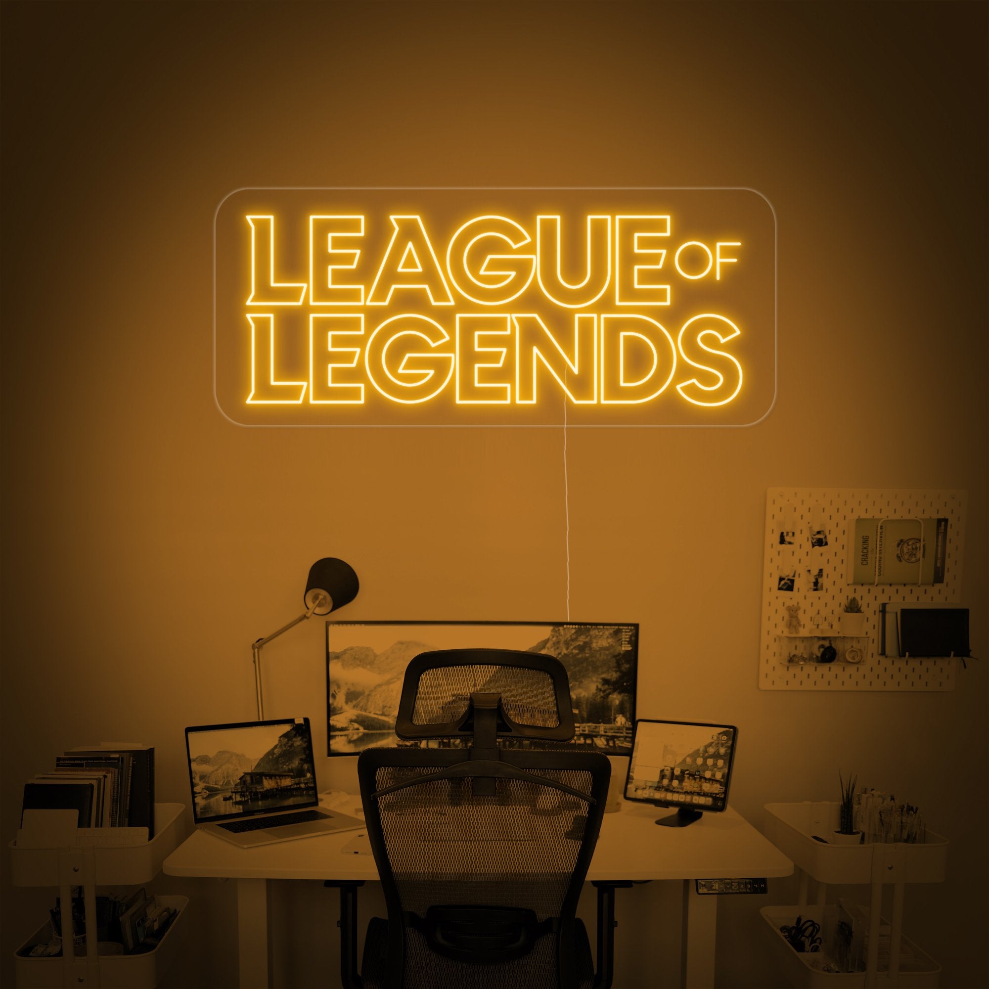 league of legends neon sign