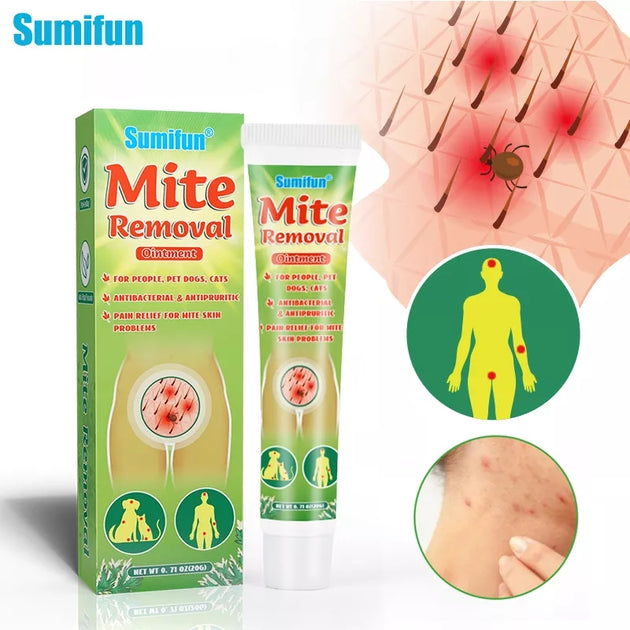 Mite Removal Ointment | Herbal Ointment for Scabies Rash, Pubic Lice, |  Ginax Store