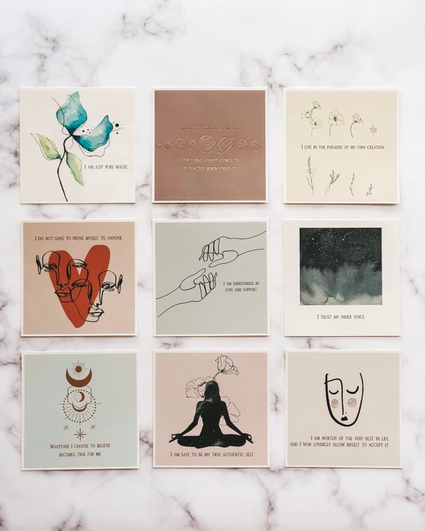 Be You: Affirmation Cards