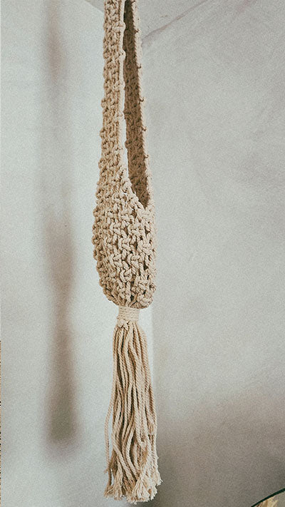 Macrame Natural Plant Hanger