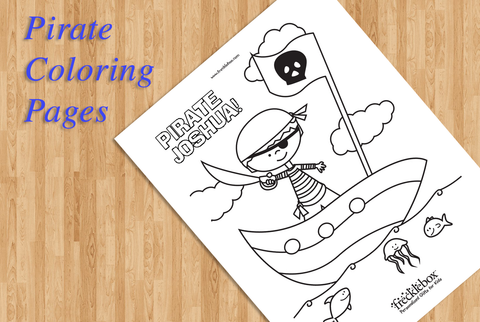Pirate Coloring Pages