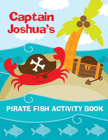 pirate fish coloring book
