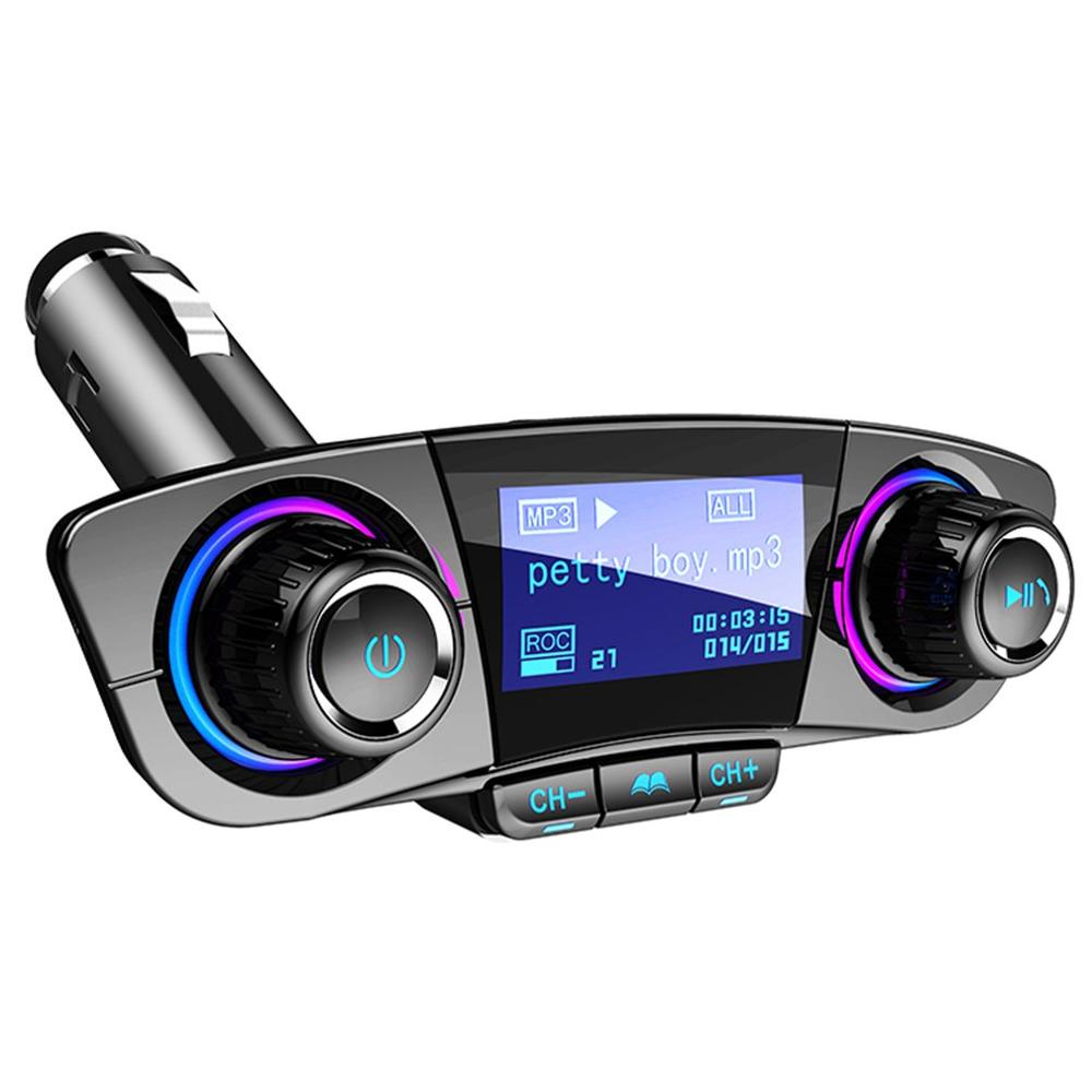 De kamer schoonmaken expeditie Graden Celsius 12V Wireless Bluetooth FM Transmitter Aux Car Handsfree Car Kit MP3 Pl
