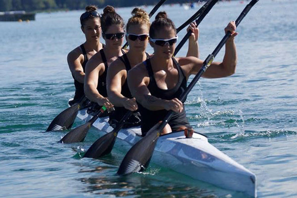 NZ K4 Women Race the K4W 500m in Racice