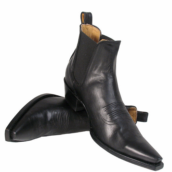 mens black ankle boots