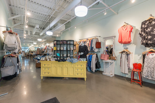 Interior View of Paperdoll Boutique