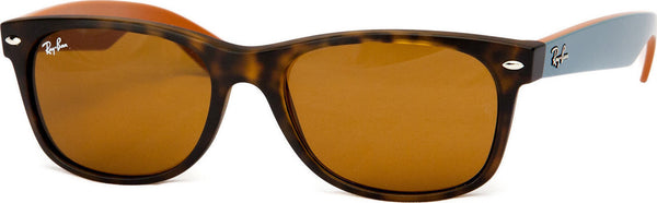 lawaai Floreren Aftrekken Ray-Ban New Wayfarer Bicolor Matte Havana Sunglasses - Flight Sunglasses